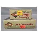 Life-Like HO Scale Pennsylvania FA2 FB2 Diesel Locomotives in Original Boxes