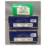 Athearn Genesis and Bowser HO Scale Pennsylvania F7 ABA Diesel Locomotive Set in Original Boxes