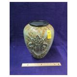 Metal home decor vase