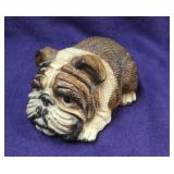 Vintage Bulldog music box. Vintage made by Gobal