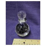 Morano style  glass perfume bottle.