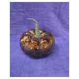 Decorative porcelain pumpkin