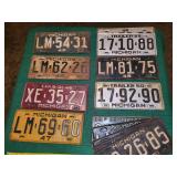 Row 5, Spaces 6-10