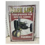 John Deere metal sign- reproduction