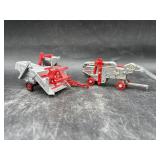 1/64 SCALE CASE COMBINE & THRESHING MACHINE