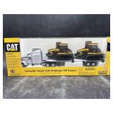 CATERPILLAR HAULER W/ CHALLENGER 75E TRACTORS