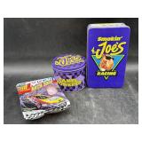 SMOKIN JOES TINS & NASCAR BATH SOAP