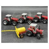 Lot of 1/64 MASEEY FERGUSON TRACTORS