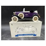 FORD MODEL A ROADSTER SUNSWEET COIN BANK