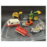 Lot of small toys