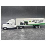 1/64 FREIGHTLINER 120 JOHN DEERE TRACTOR TRAILER