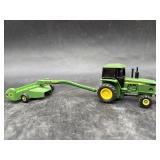 1/64 SCALE JOHN DEERE TRACTOR & DISC BINE