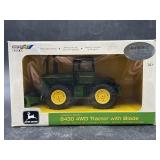 JOHN DEERE 8430 4WD TRACTOR W/ BLADE 1/32 SCALE