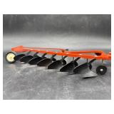 ERTL 7 FURROW ORANGE PLOW