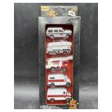 5 MAISTO 1/64 FIRE VEHICLES