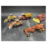 LOT OF MISC MATCHBOX CONSTRUCTION VEHICLES