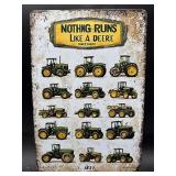METAL SIGN- JOHN DEERE