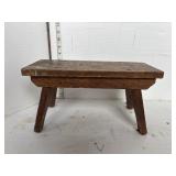Small wood step stool