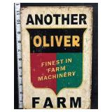 Metal sign- Another Oliver Farm