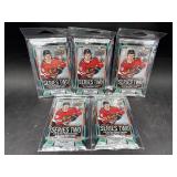 5 2023-24 Upperdeck hockey cards packs