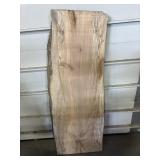 Slab of wood: spalted maple