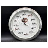 Clock- Harley Davidson motorcycles
