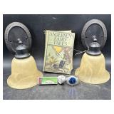 Lot- lights, watch, fusing lure, book