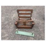 Vintage Childs wood swing