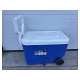 Blue igloo cooler