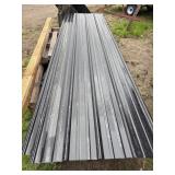 2 sheets of black steel