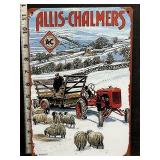 Metal sign- Allis Chalmers