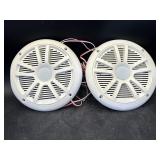2 boss marine boat speakers
