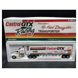 Castrol GTX motor oil racing transporter