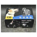 Night vision LED light collar