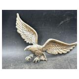 Metal hawk emblem
