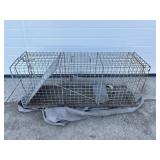 Trap with tarp cover