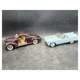 2 Ford diecast cars