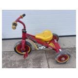 Red / yellow tricycle