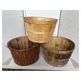 3 bushel baskets