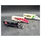 3 Matchbox Racing team transport trucks