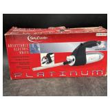 Platinum adjustable electric knife
