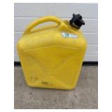 Yellow fuel can