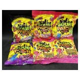 6 bags of sour patch kids