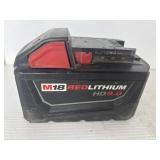 Milwaukee M18 HD9.0 battery