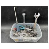 Ratchet, wrenches, sockets, misc