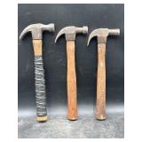 3 hammers