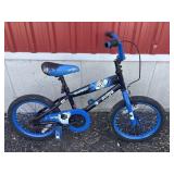 Blue Childs bike
