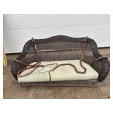 Hanging porch swing
