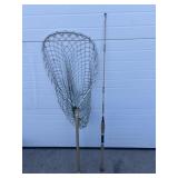 Fishing pole and net