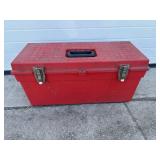 Red tool box